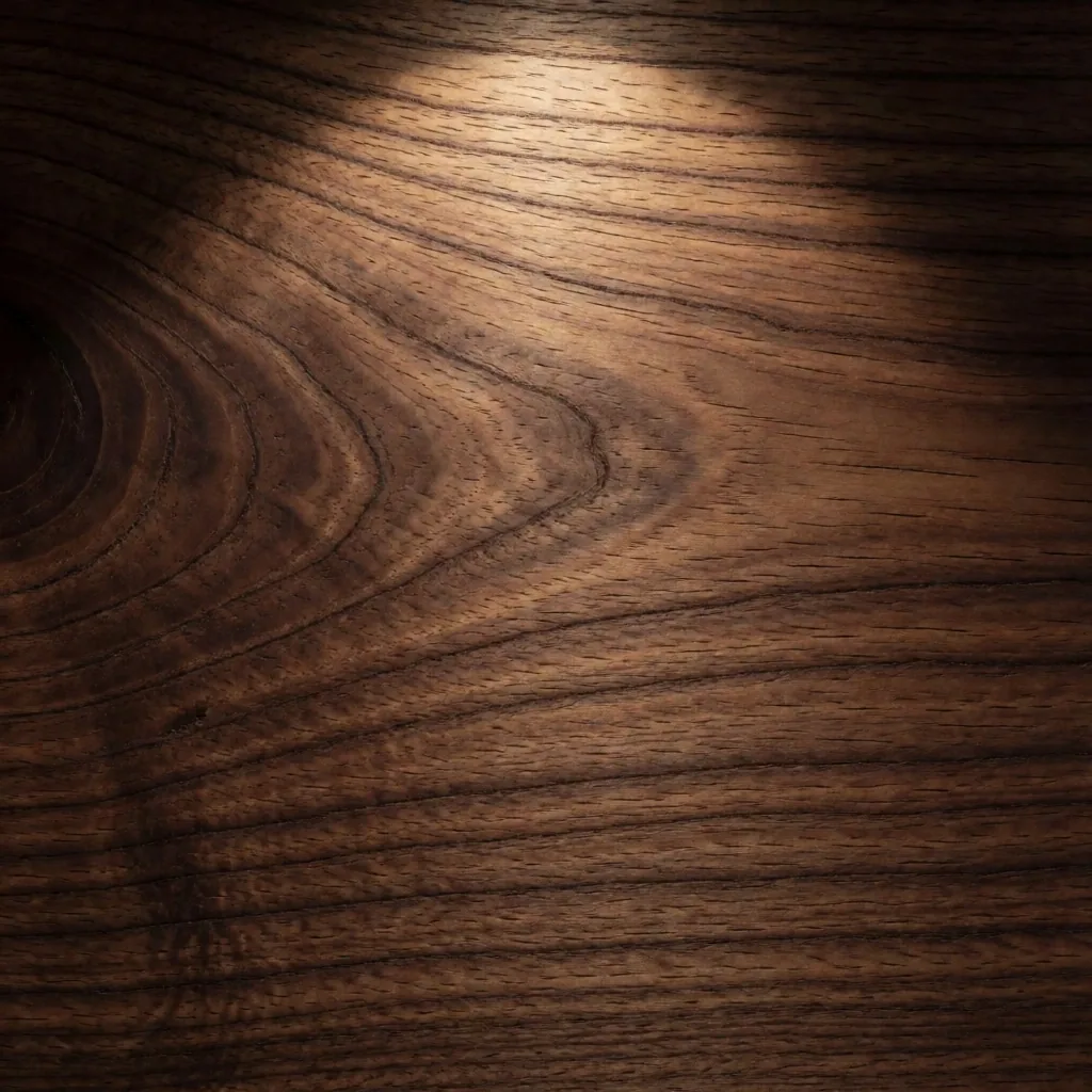 Dark walnut wood grain texture