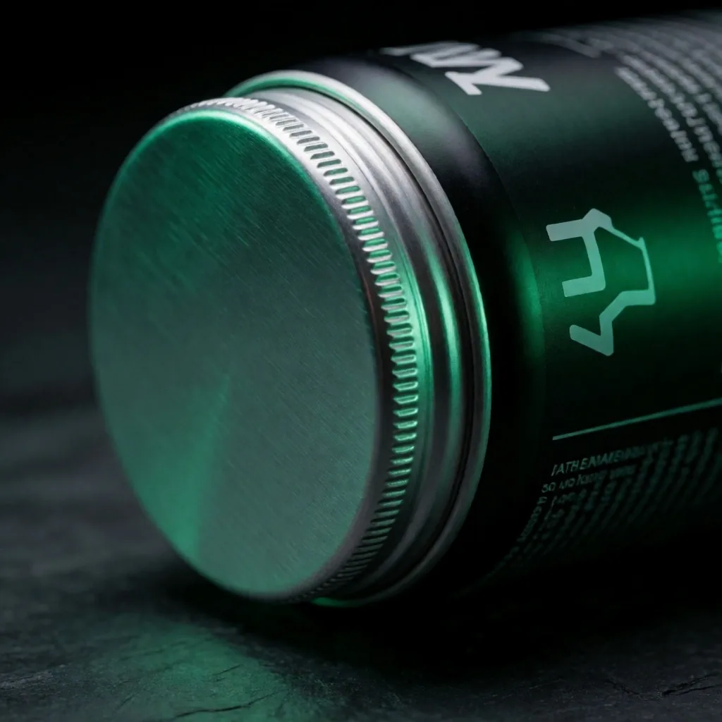 Sealed supplement canister with intact security ring